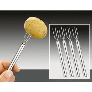 K&uuml;CHENPROFI Pellkartoffelgabeln 4er Set