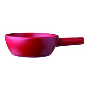 SPRING Fondue Caquelon Chalet Induktion rot