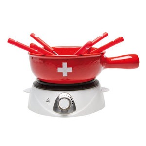 NOUVEL Swiss Elektro Limited Fondue-Set