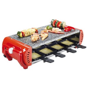 NOUVEL 8er Raclette Stone Swiss Edition