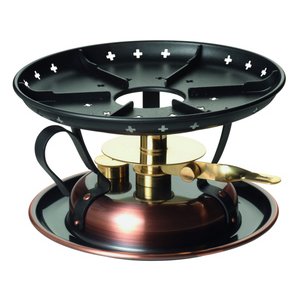 Stöckli Classic 23 Kupfer brüniert Dochtenbrennerrechaud