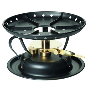 Stöckli Classic Dochtenbrenner-Rechaud 23 schwarz