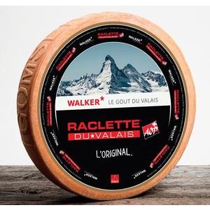Walker – Walliser Rohmilch Raclette AOP rund 1/2 Laib