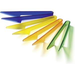 Stöckli Swiss Twist Raclette- und Grillzange 4er Set bunt