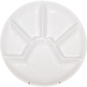 Nouvel Racly Fleischfondue-Teller weiß