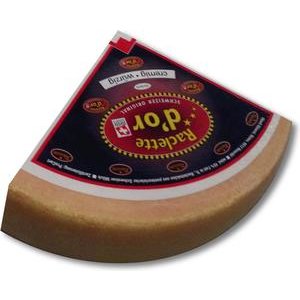 Bodensee Käserei – Raclette Käse rund 1/4 Laib 