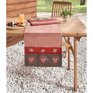 Swiss Finest Tischläufer Alpenglück