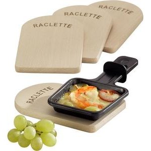 Kela Raclette-Brettchen Baar 4er Set