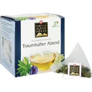 Swiss Alpine Herbs Bio Tee Traumhafter Abend 14 x 1g