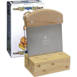 Heidi Cheese Line Käseschaufel mit Ständer aus Holz