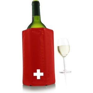 Heidi Cheese Line Sofortkühler für Flaschen mit Schweizerkreuz