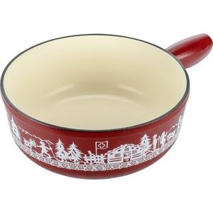 Kuhn Rikon – Caquelon Induktion Eisenguss Alpweide rot 24 cm