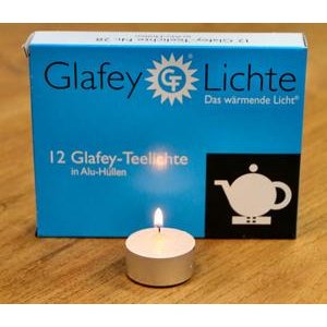 Glafey 12 wärmende Teelichter