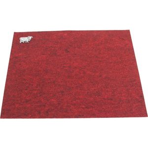 Birth Gramm Tischset Filz rubinrot meliert Kuh