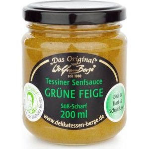 Wolfram Berge Tessiner Grüne Feigen-Senfsauce 200ml