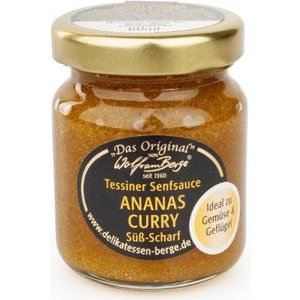Wolfram Berge Tessiner Ananas-Curry Senfsauce 60ml