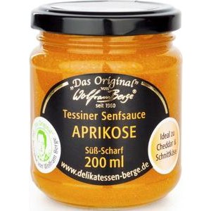 Wolfram Berge Tessiner Aprikosen-Senfsauce 200ml