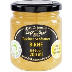Wolfram Berge Tessiner Birnen-Senfsauce 200ml