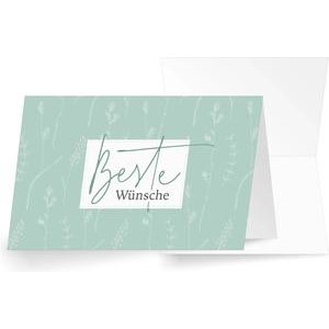 Swiss Finest Grußkarte Die besten Wünsche