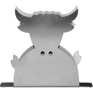 Steinlin Serviettenhalter Kuh Chromstahl 12 cm