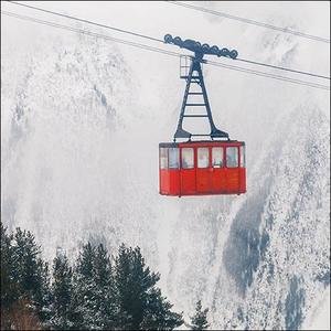 Swiss Finest Servietten Ski Gondola 20 Stück