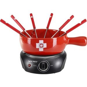 Nouvel Elektro Käsefondue-Set Doppelkreuz