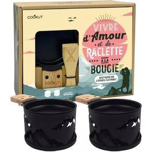 Cookut Teelicht-Raclette schwarz