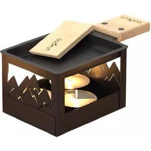Cookut Yeti schwarz Teelicht Raclette