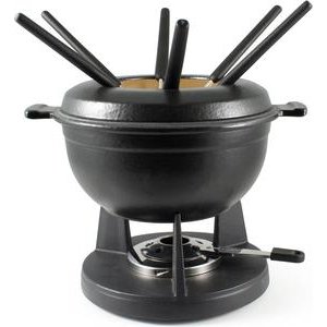 Swissmar Lucerne Guss-Fondueset schwarz