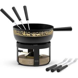 Stöckli Pilatus Wood Classic Alp 22 Fondue-Set