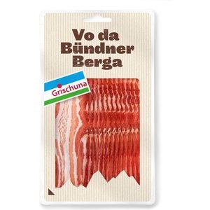 Grischuna Bündner Rohessspeck fein geschnitten 100g