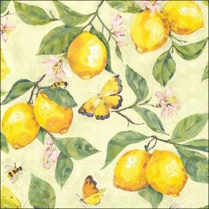 Swiss Finest Servietten Fresh Lemons 20 Stück