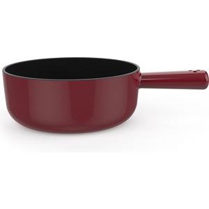 Stöckli Classic 16 Guss-Caquelon rot-schwarz
