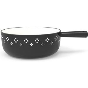 Stöckli Classic 22 Guss-Caquelon mit Kreuz-Dekor