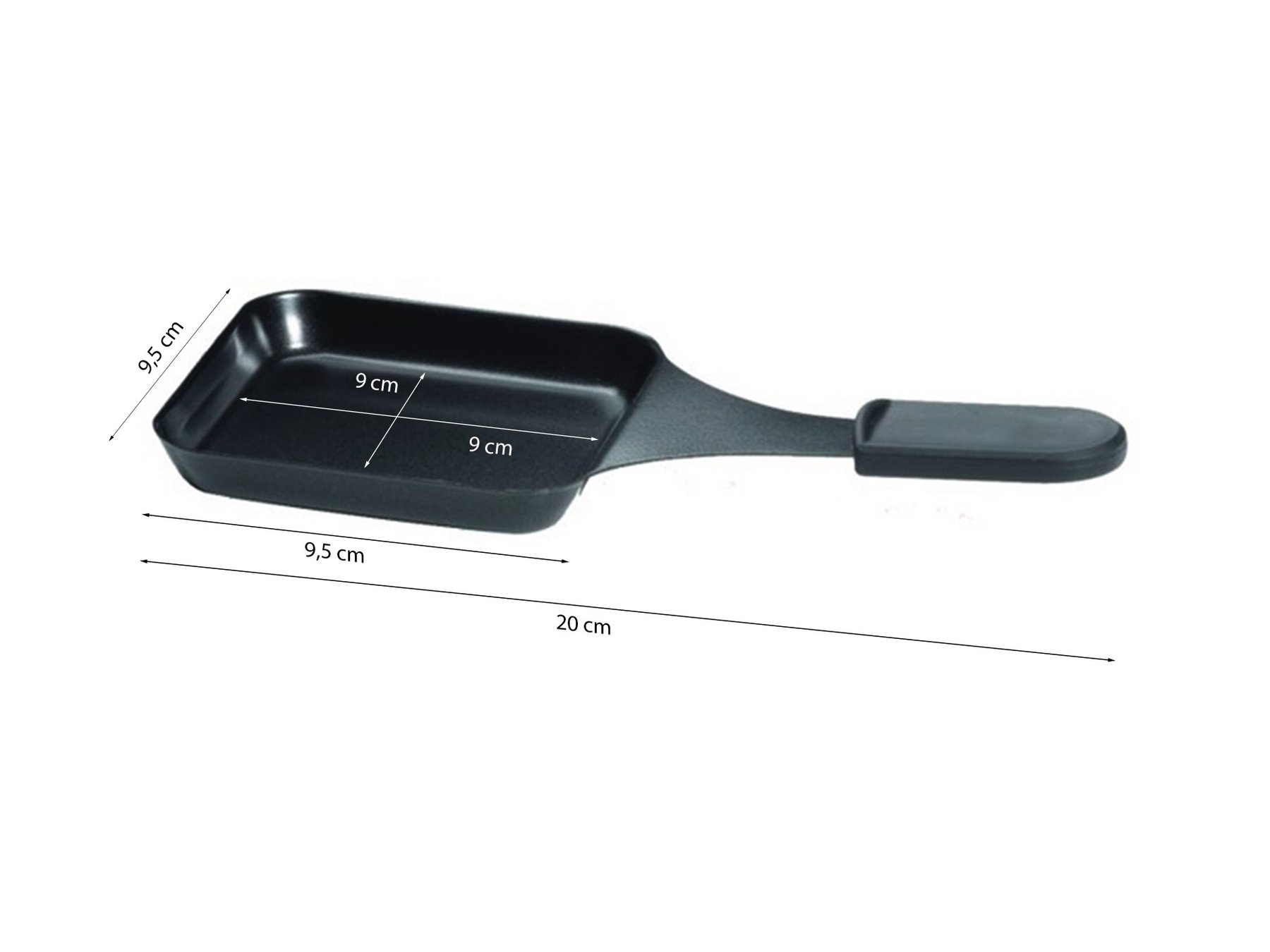 Stöckli Cheeseboard Grill anthrazit Raclette Grill