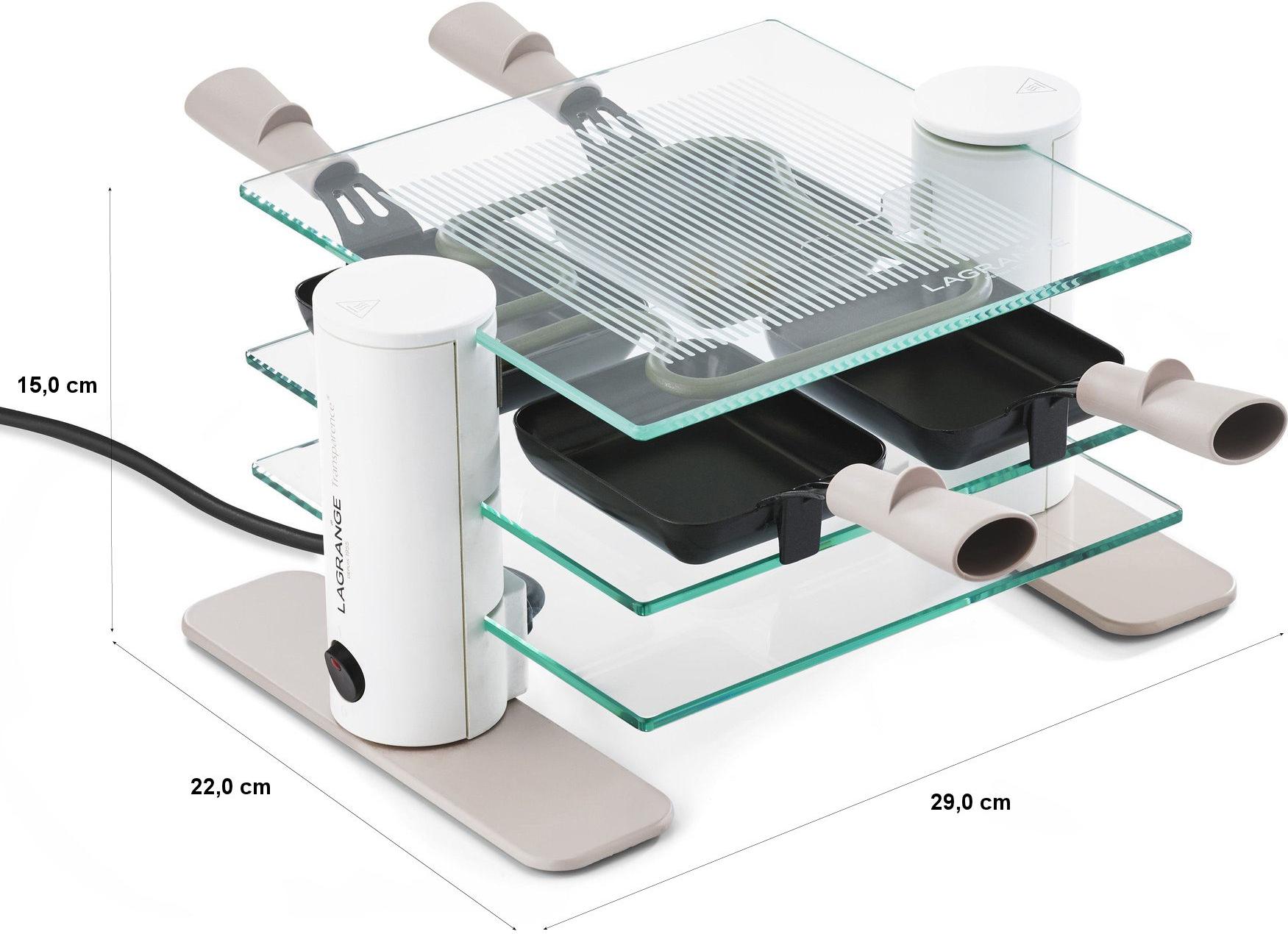 Lagrange Raclette 4 Transparence Mineral