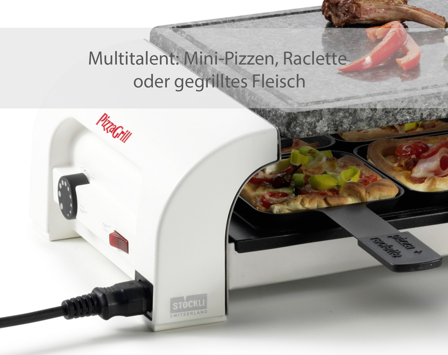 Stöckli for8 PizzaGrill Hot'Stone