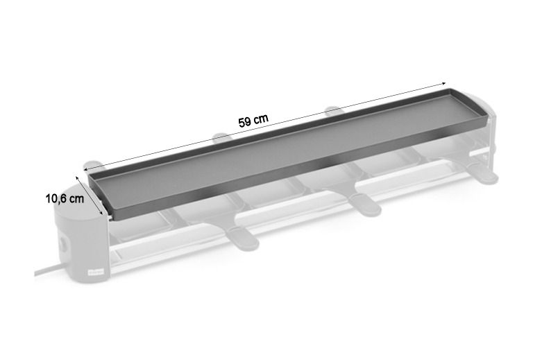 Stöckli Alu-Grillplatte für Cheeseboard Six