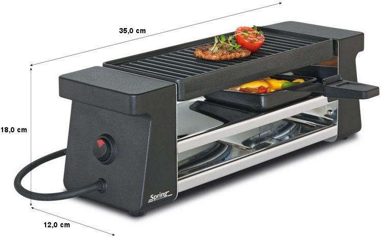 Spring Raclette2 Compact schwarz