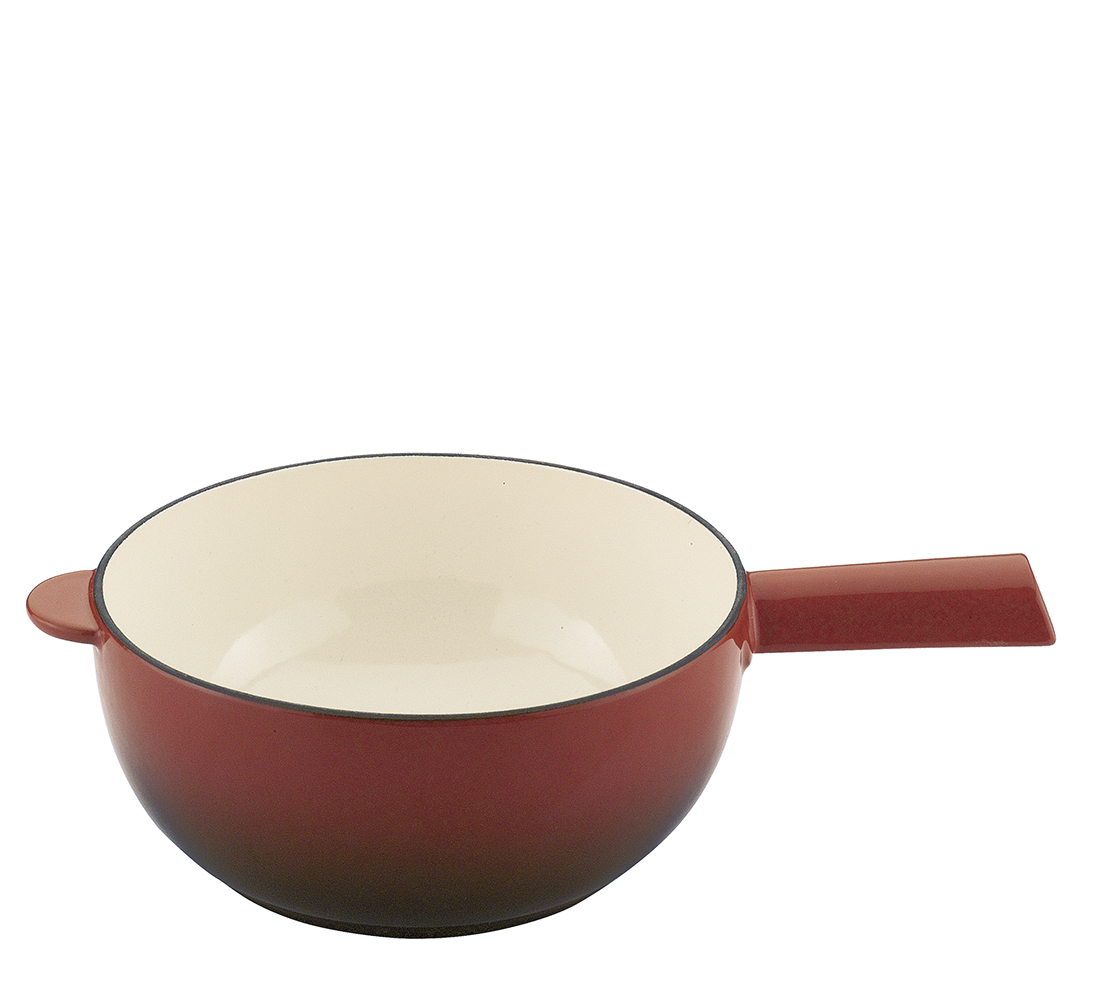 Spring Saas Fee Guss-Fondue-Garnitur rot 20
