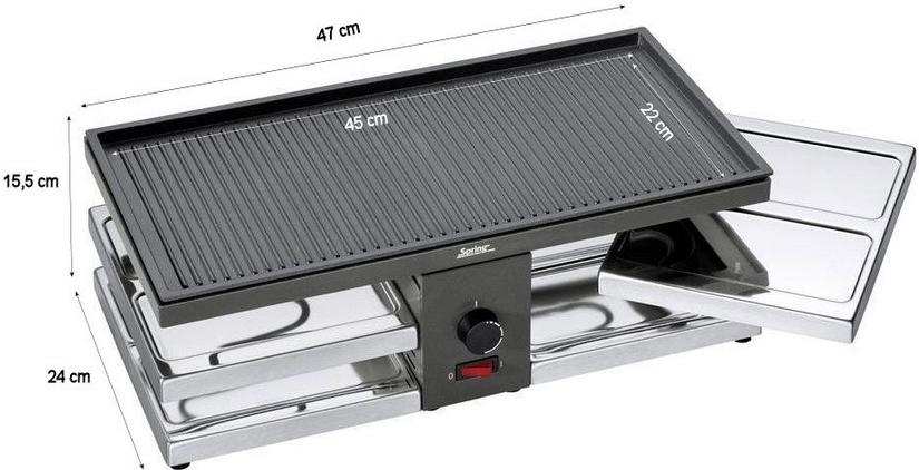 Spring Raclette8 Fun schwarz