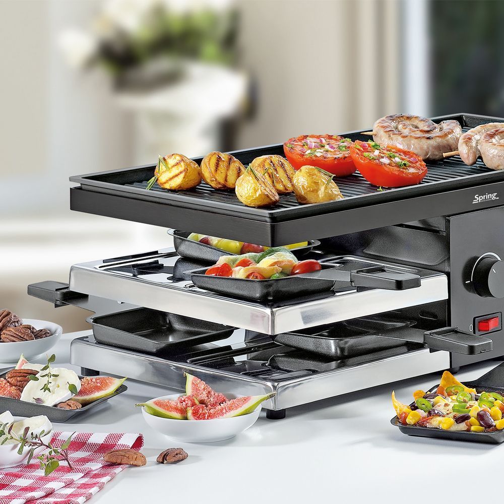 Spring Raclette8 Fun schwarz