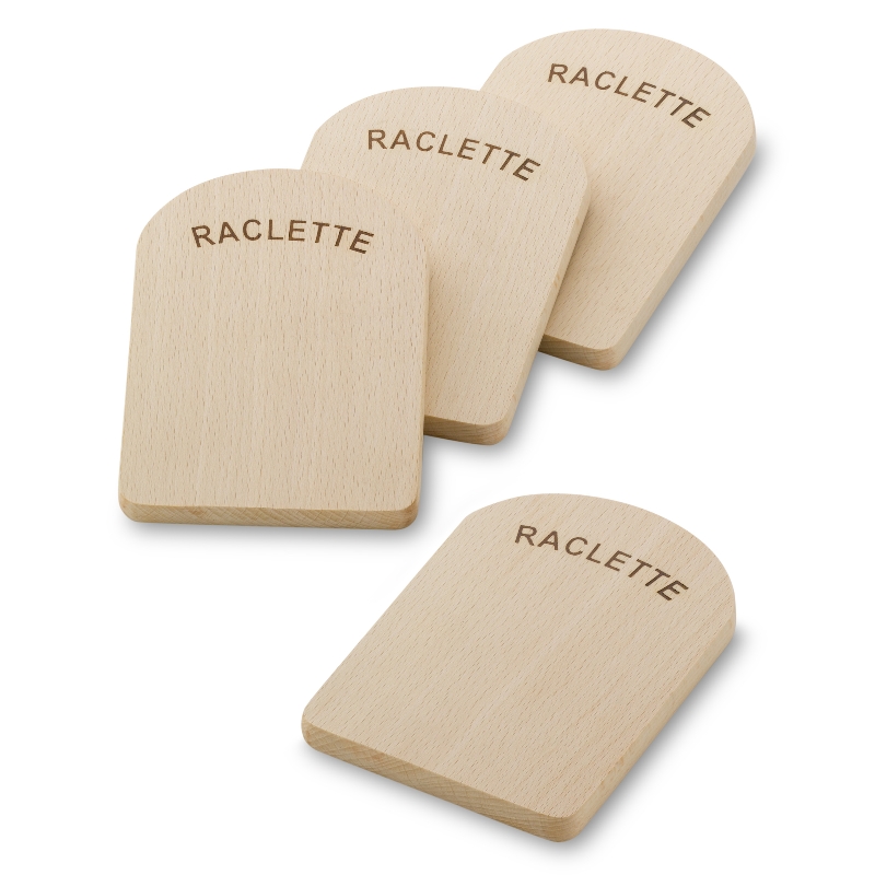 Kela Raclette-Brettchen Baar 4er Set