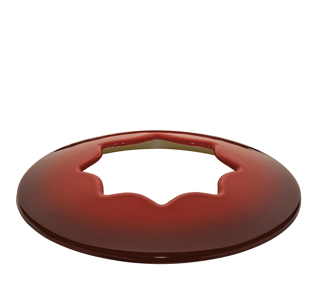 Spring Grenoble Guss-Fondue-Garnitur rot 16 cm