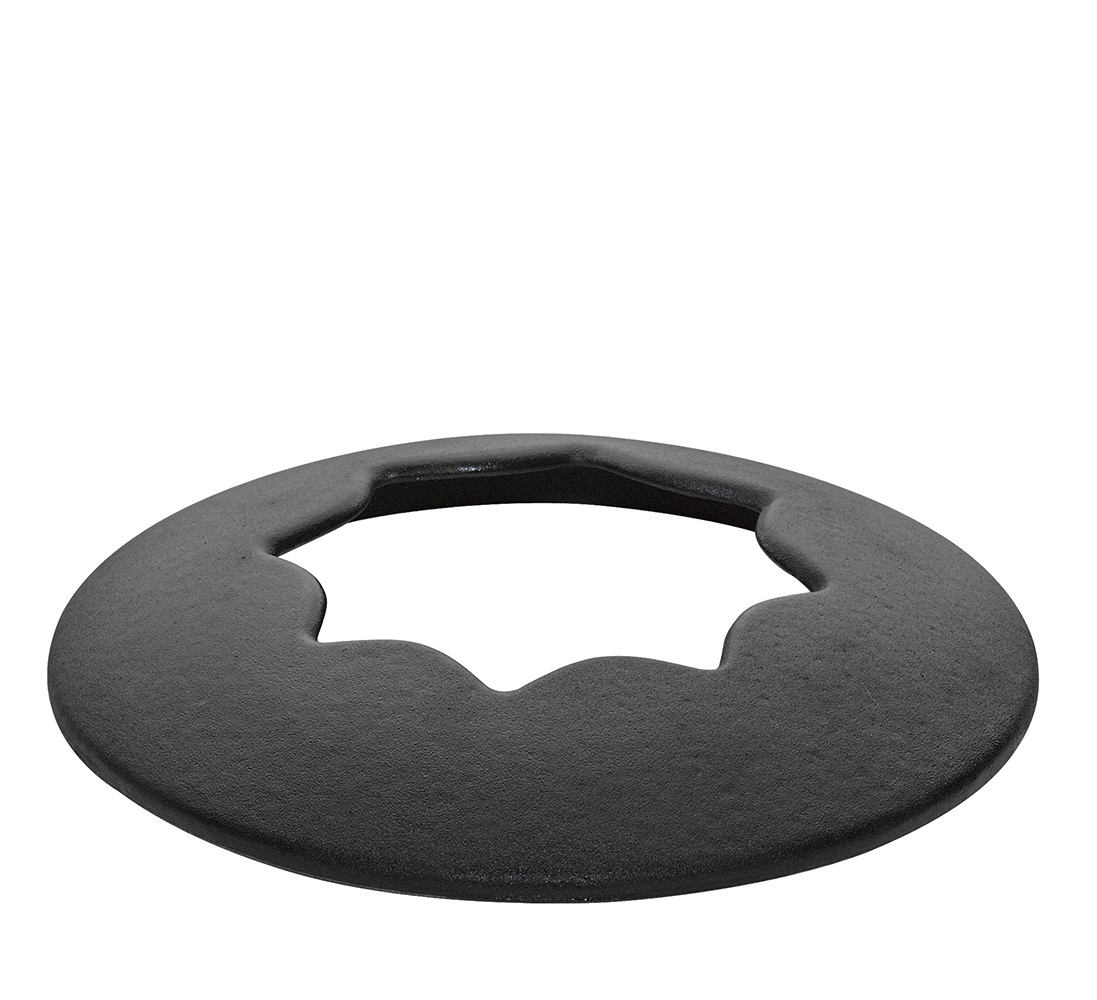 Spring Grenoble Guss-Fondue-Garnitur schwarz 16 cm