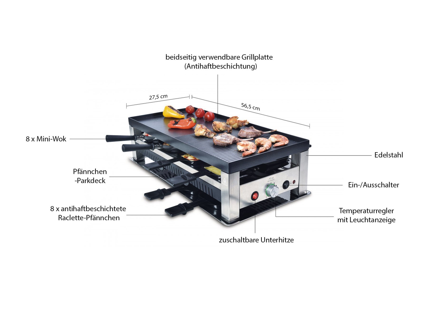 Solis 8er Tischgrill 5-in-1