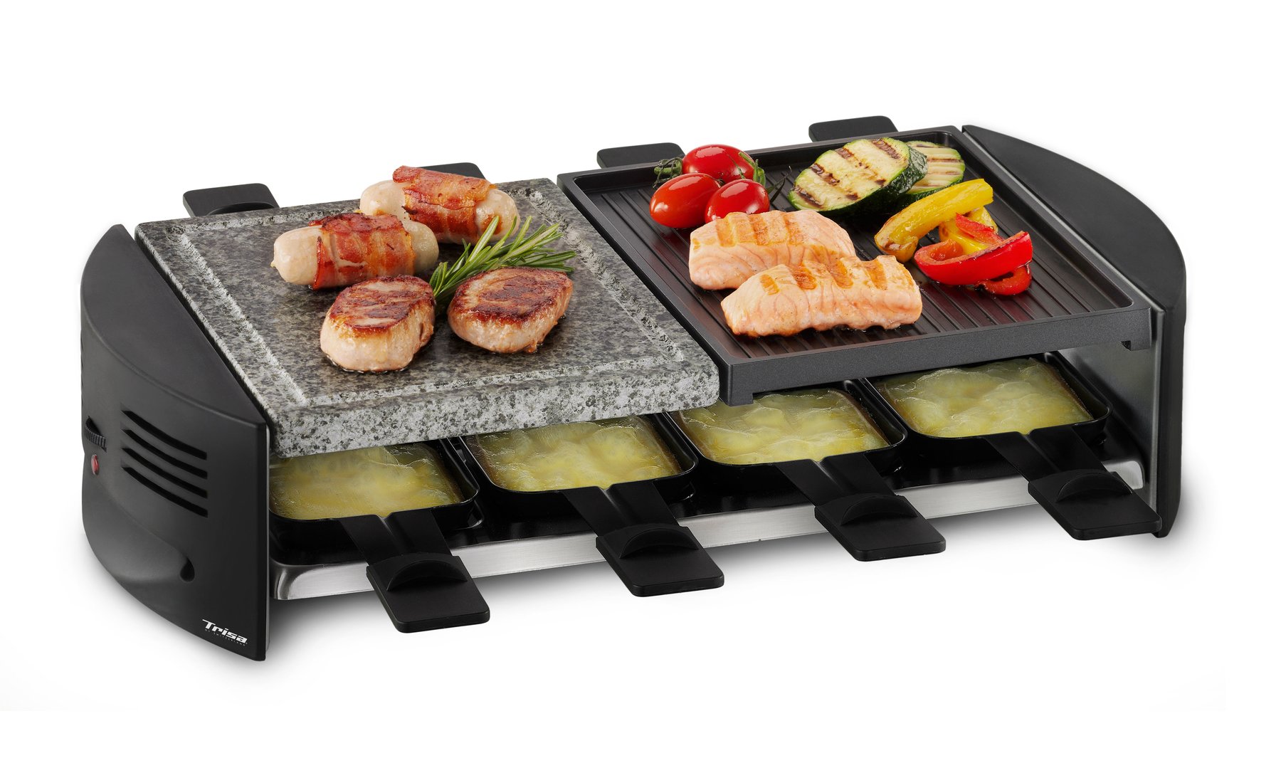Trisa RacletteGrill Duo Infernal 8 raclette.de