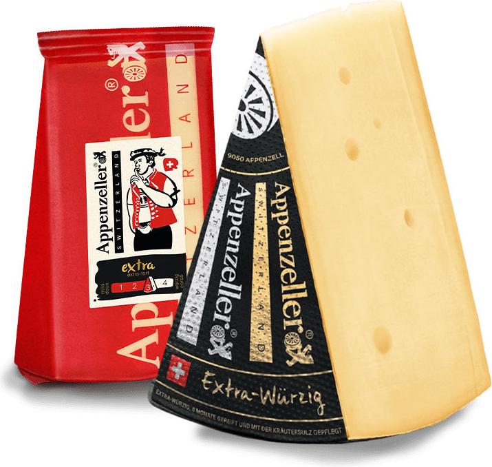 Appenzeller Käse Extra-Würzig 200 g | raclette.de