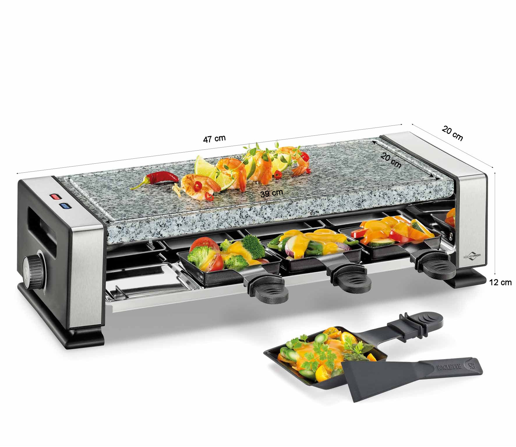 Küchenprofi Raclette Vista8