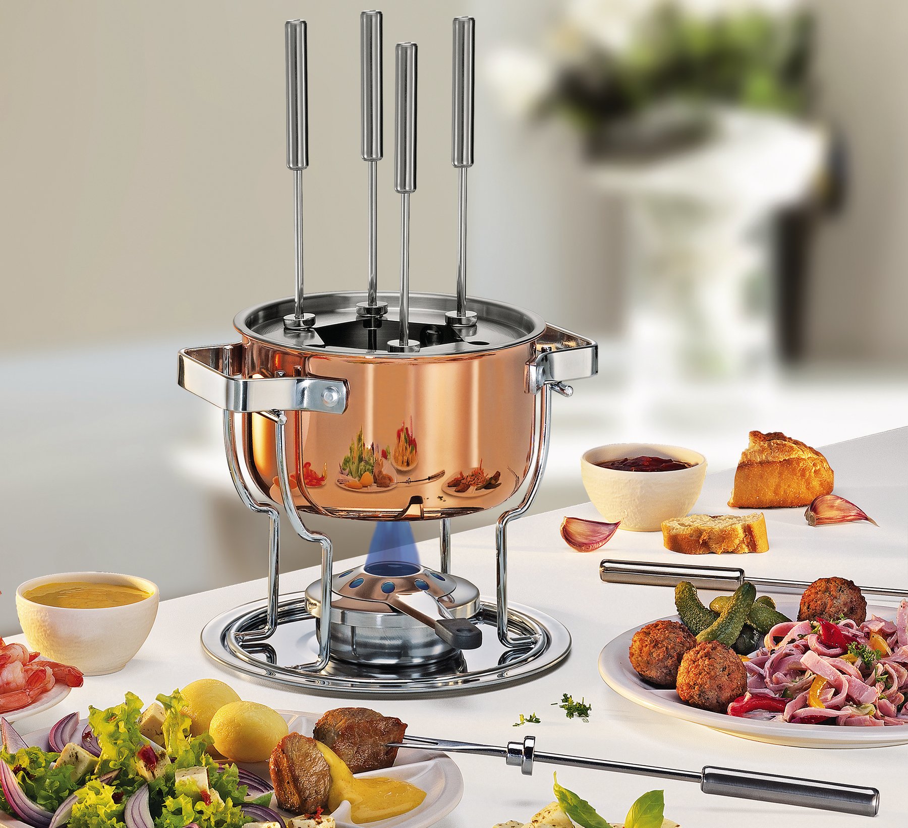 Spring Fondue-Garnitur Davos Culinox 17cm